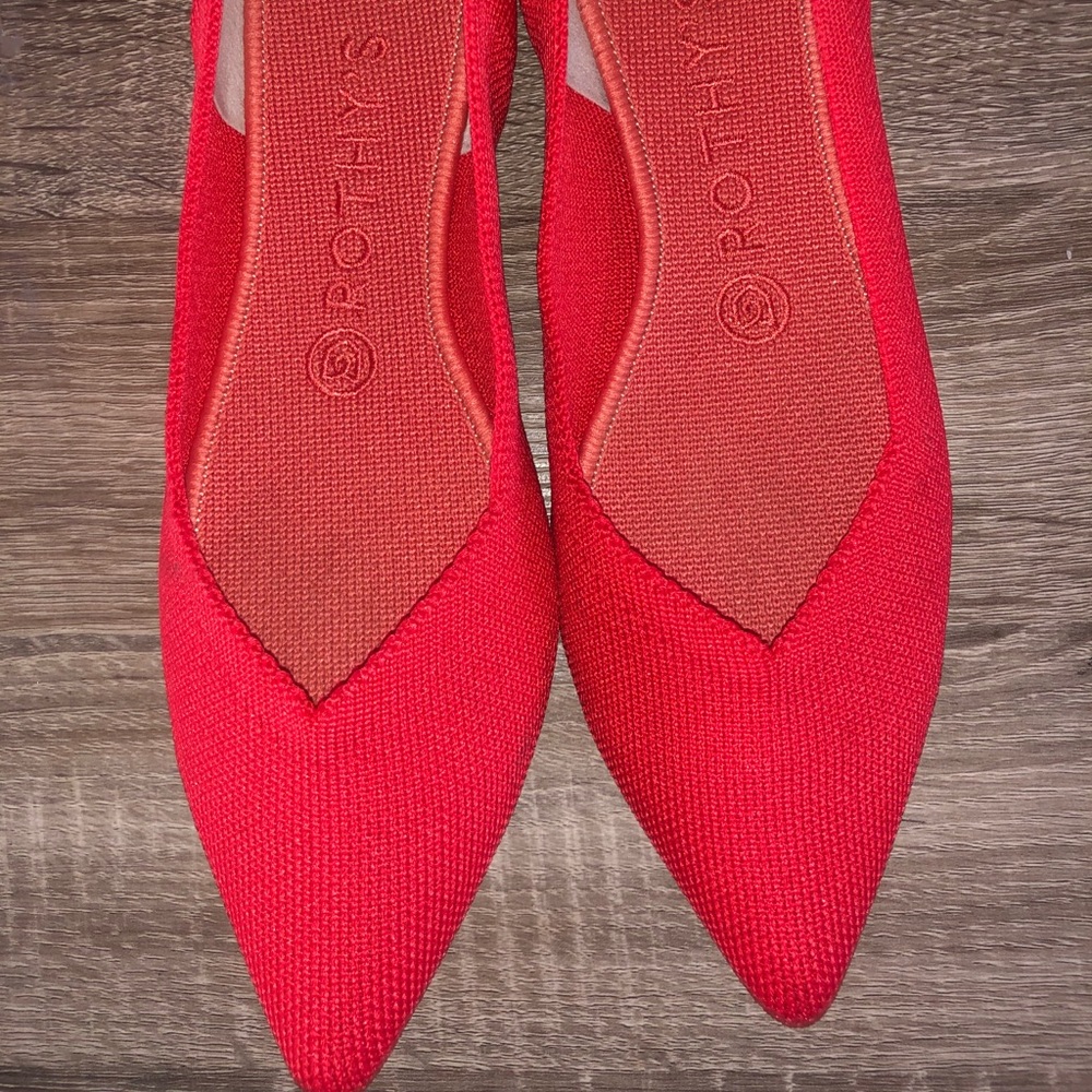 Rothy’s Flame Red 8 Shoes